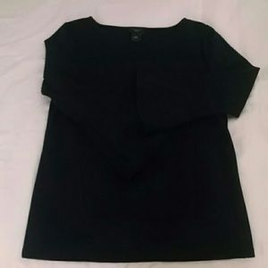 Navy blue Anne Taylor factory medium 3/4 shirt